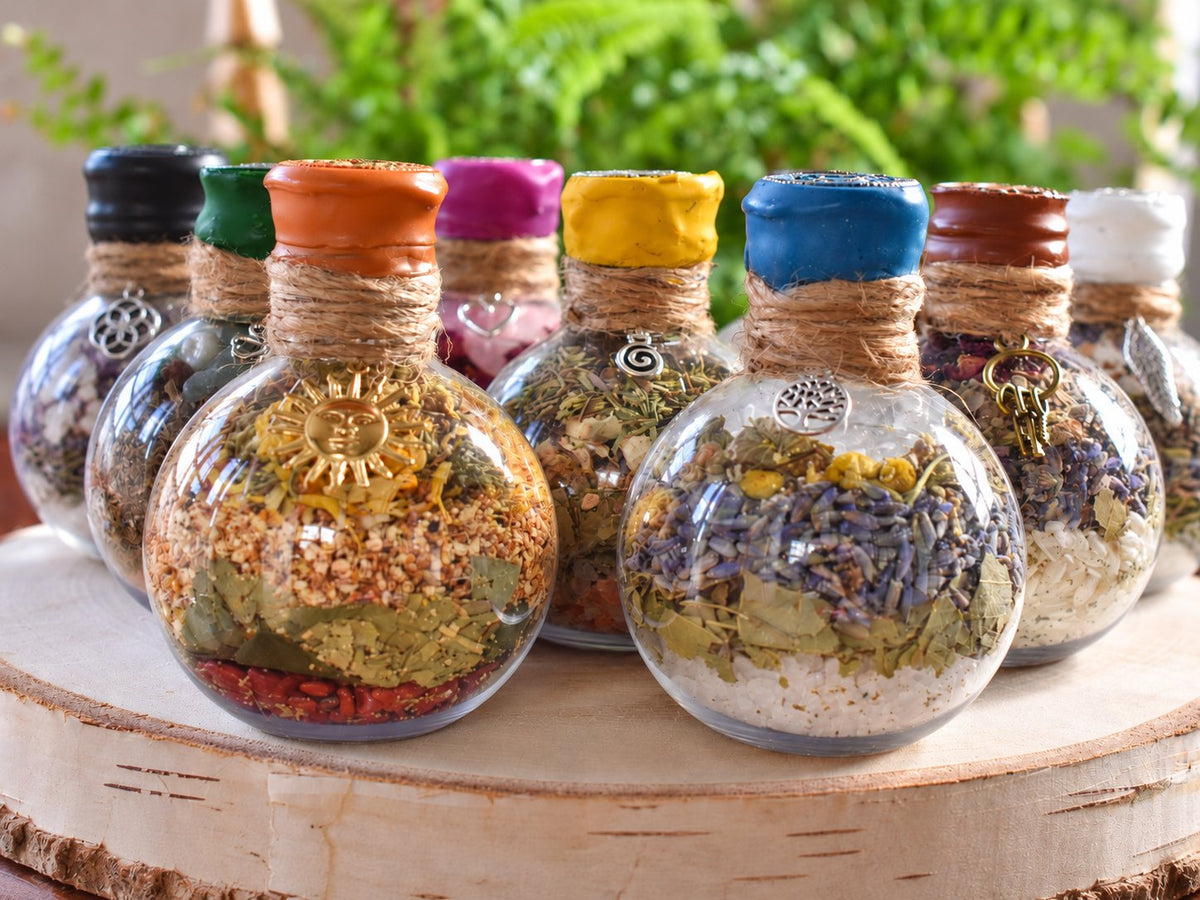 Yarrow Moon Companion Spell Jars