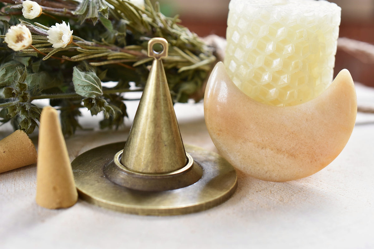 Styled Sunwater bath ritual elements arranged together.
