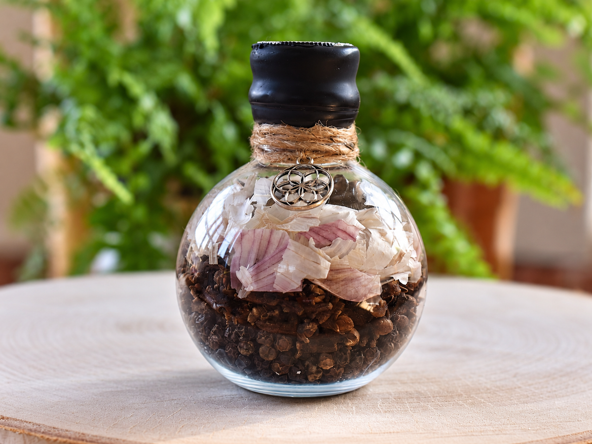 Hex Warding & Folk Protection companion spell jar