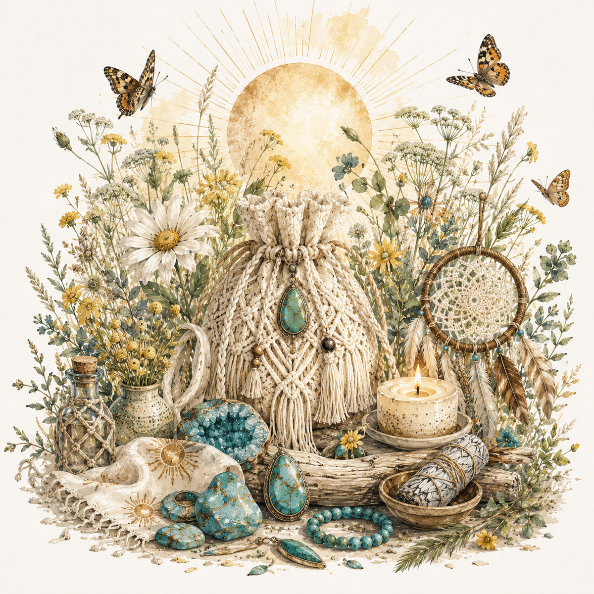 Sunlit Gathering