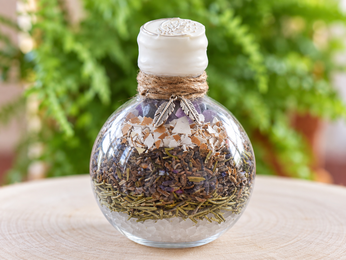 Protective Shield & Boundary Blessing companion spell jar