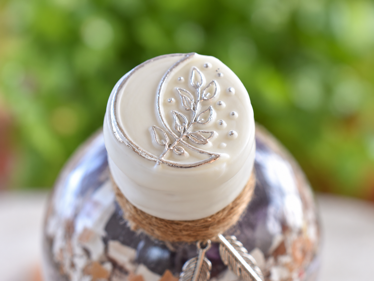 Protective Shield white wax seal detail
